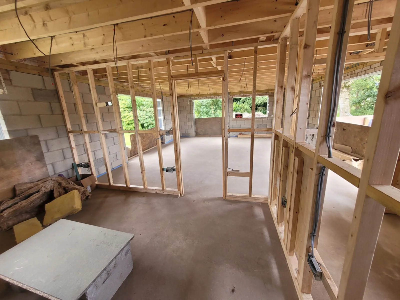 Timber frame construction